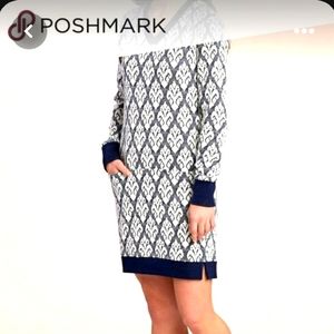 Hatley knit brocade dress, size Medium